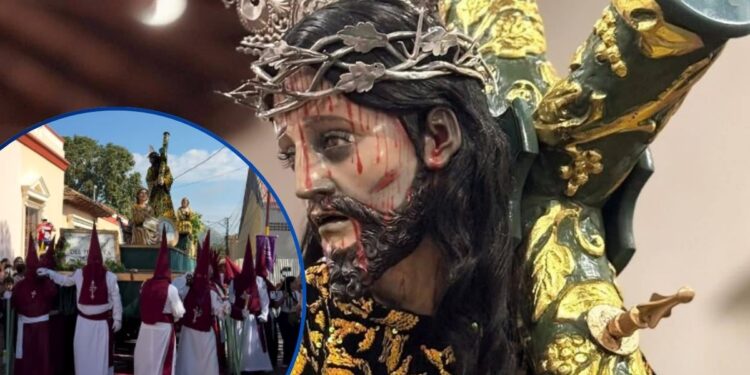 Comayagua: La Capital Religiosa vive al máximo el Santo Viacrucis este Viernes Santo