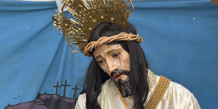 ¡Jueves Santo! En Comayagua, realizan la tradicional exposición “Jesús en El Huerto”