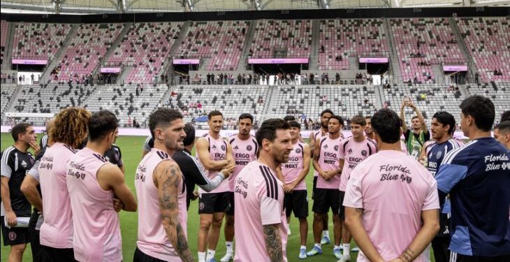 El Inter Miami de Messi se entrenó por primera vez en su nuevo estadio: el video del recorrido por las modernas instalaciones
