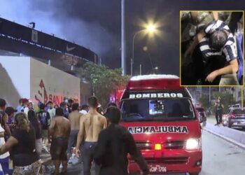 Pelea durante un banderazo de Alianza Lima deja un muerto y 47 heridos