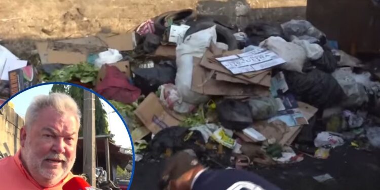 ¡Es que no aprenden! Lleno de basura amanece nuevamente el mercado El Dandy, pese a ser atendido tras protesta