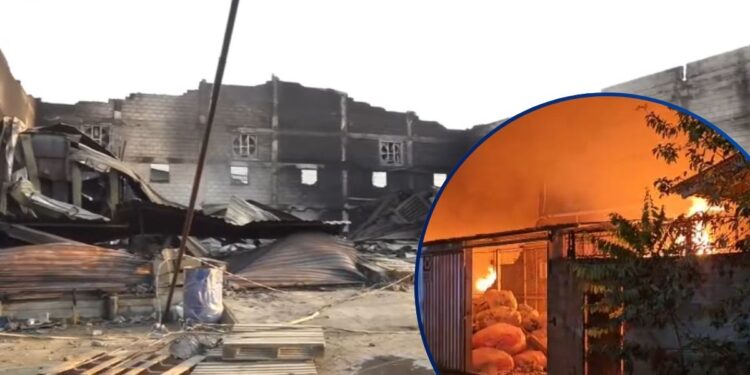 ¡Pérdidas millonarias y más desempleo! Voraz incendio redujo a cenizas una fábrica de camas en SPS