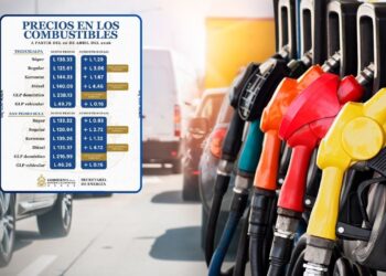 ¡Siguen subiendo! Nuevas alzas a los carburantes entran en vigor a partir del lunes