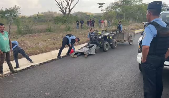 ¡Terrible! Dos personas mueren acribilladas en El Aguacate, Catacamas