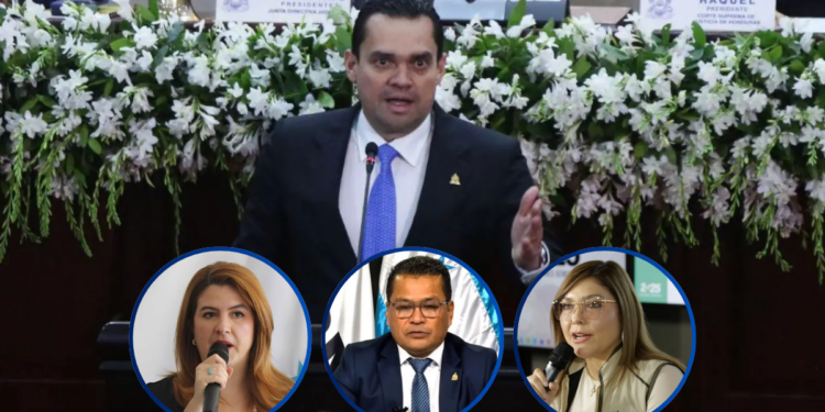 Presidente Zambrano presenta iniciativa para que el CNE funcione con Ana Hall, Cossette López y José Cardona