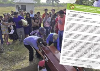 CONAFEPH pide al gobierno investigar la masacre en Rigores y profundizar en la crisis que se vive en el Bajo Aguán