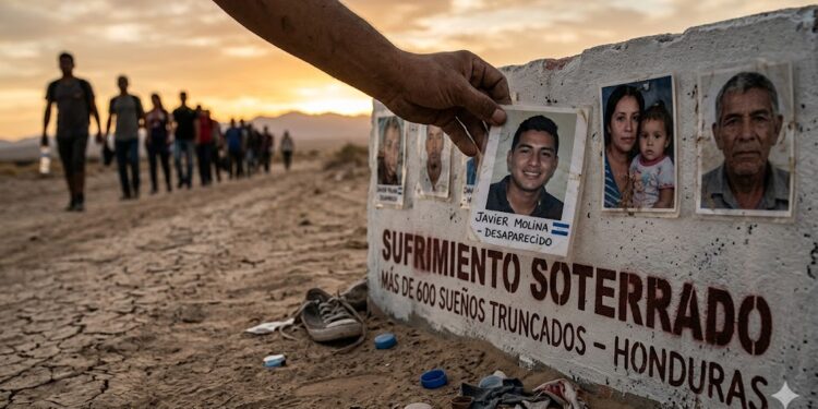¡Sufrimiento soterrado! Más de 600 hondureños están desaparecidos en la ruta migratoria