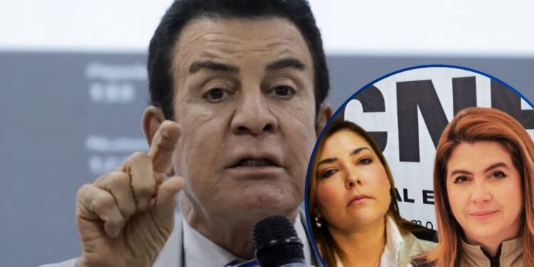 “Ana y Cossette cometieron delitos electorales al inscribir a Jorge Cálix”, insiste Nasralla