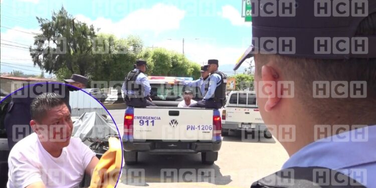 ¡Andaba bolo! Detienen a guardia de seguridad tras atacar a balazos a su propia esposa en la capital