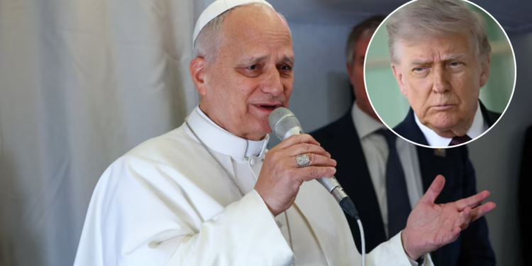 El mensaje del papa León XIV a Trump: “Si alguien quiere criticarme, que lo haga con la verdad”