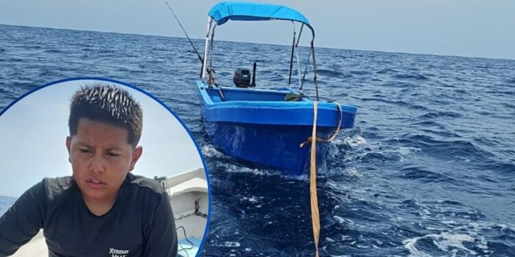 ¡Fin de la angustia! Hallan vivo a menor desaparecido mientras pescaba junto a su papá en el Mar Caribe