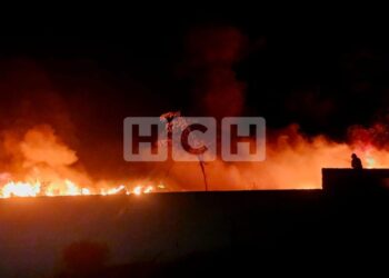 Enorme incendio en zacatera provocó alarma cerca del estadio olímpico | Móvil Emergencia SPS