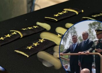 Las FFAA celebran Ceremonia de Ascensos con la presencia del presidente Nasry Asfura