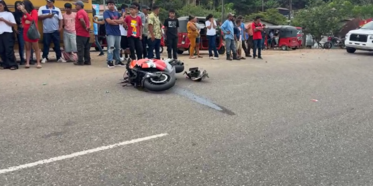 Motociclista pierde la vida tras brutal choque en la CA-5, desvío a La Guama