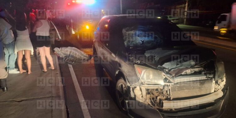 Peatón muere arrollado al intentar cruzar carretera en El Carrizal | Móvil Emergencia TGU