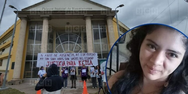 “No más impunidad”: Con plantón, exigen justicia para Keyla Martínez al iniciar repetición del juicio