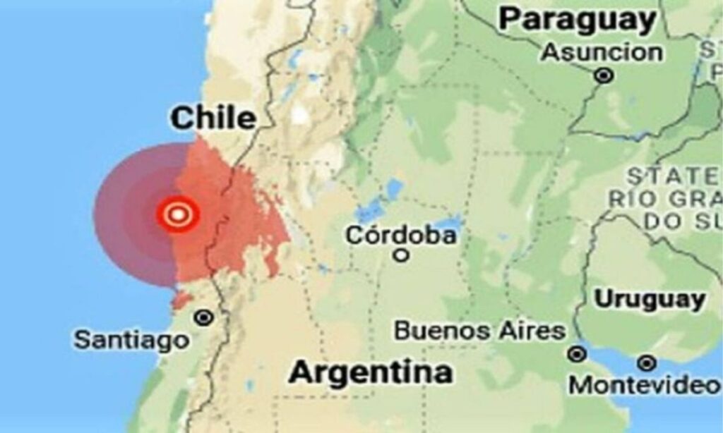 Terremoto sacude al norte de Chile