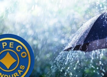Vaguada y brisa del Pacífico traerán lluvias con actividad eléctrica hoy en gran parte de Honduras
