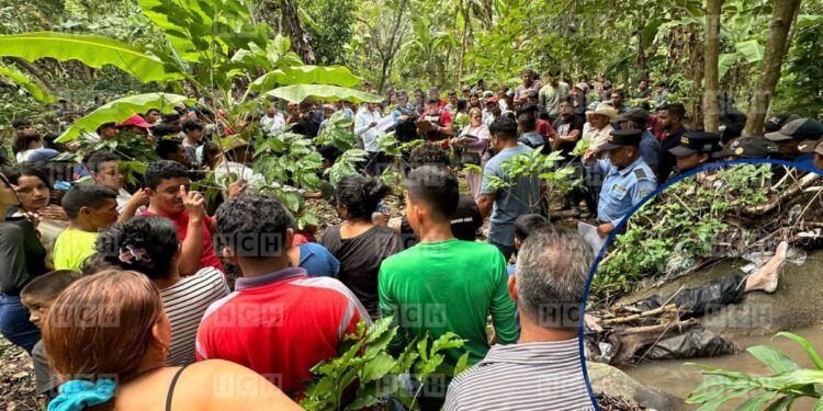 ¡Espeluznante! Estrangulan con su misma faja a un hombre en una quebrada de Las Flores, Lempira