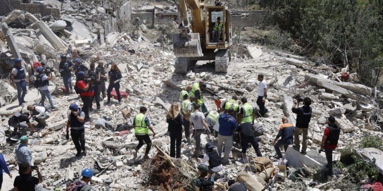 Aumentan a 3,111 los muertos y a 9,432 los heridos por los ataques israelíes contra Líbano