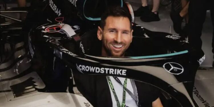 Los Messi se robaron las miradas durante el Gran Premio de Miami