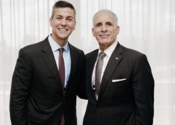 Presidente Nasry Asfura se reúne con su similar de Paraguay, Santiago Peña en la Milken Institute Global Conference 2026