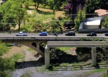 Así avanza la ampliación del puente de Germania en la salida al sur de la capital
