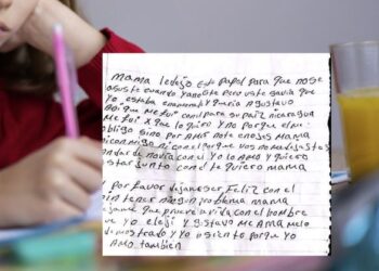 Menor de edad se va con su marido y deja una reveladora carta a su mamá “Me fui porque lo quiero”