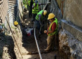 Avanza proyecto de mitigación para reducir riesgo de inundaciones en sector 8 de la colonia Villa Nueva