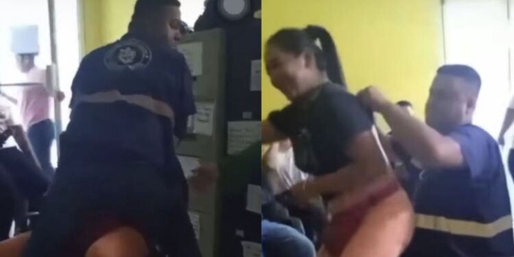 ¡Perreo municipal! Filman a empleados de la AMDC en pleno “relajo” en las oficinas públicas