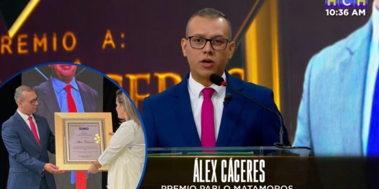 ¡Bien merecido! Alex Cáceres recibe Premio “Pablo Matamoros” 2026: “HCH es un orgullo para mí, porque me ha cambiado la vida”