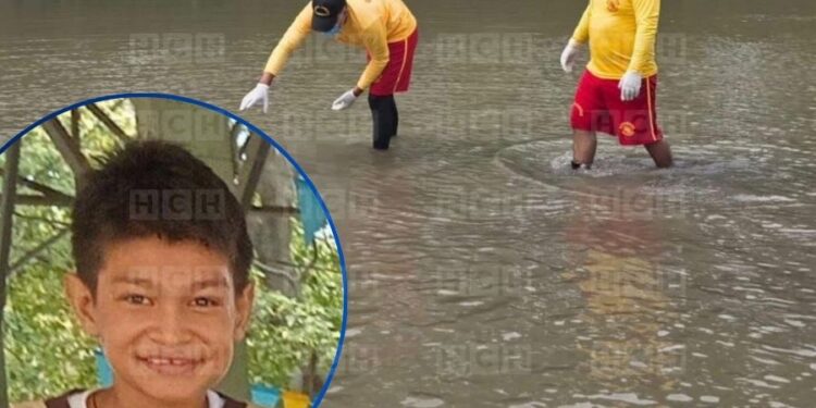 ¡Desenlace fatal! Localizan cadáver de menor que era buscado en el río Chamelecón