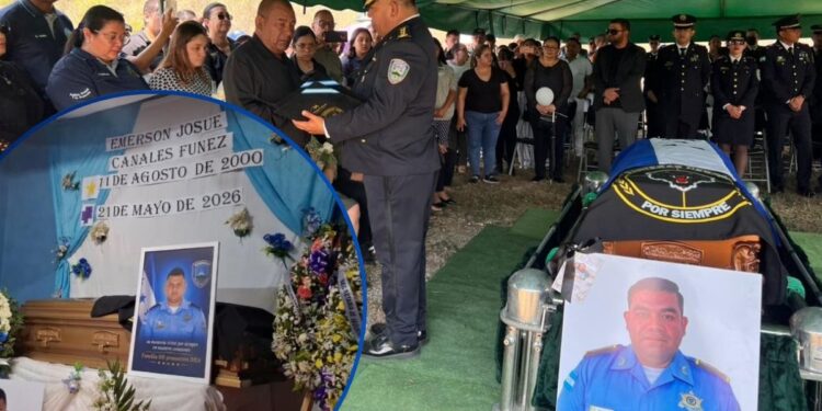 ¡Entre honores y lágrimas! Honduras despide a los policías abatidos en Corinto en emotivos sepelios que enlutan a la institución