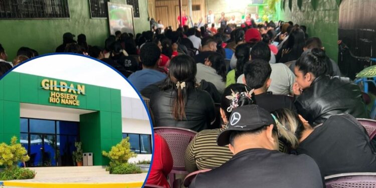 ¡Más desempleo! A la calle 600 operarios, por cierre de maquila Gildan Hosiery en Río Nance