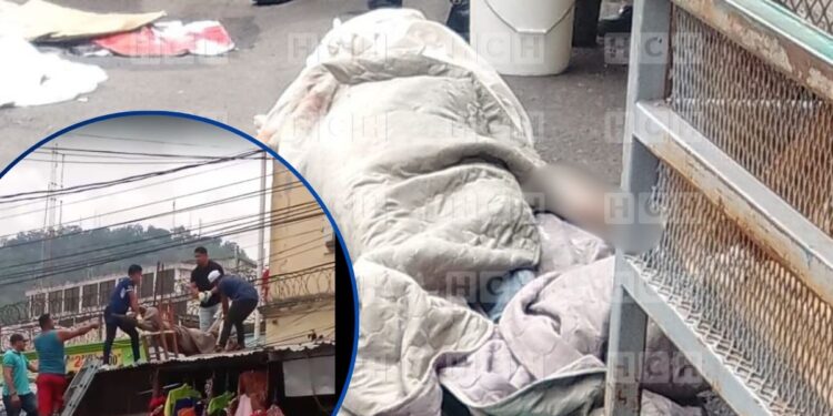 ¡Mientras hacía una chambita! Electrocutado perece joven a inmediaciones de Casa Alianza
