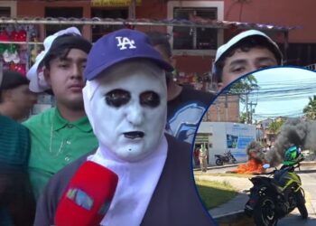 ¡Molote! Protesta de mototaxistas que exigían legalización, terminó en decomisos y quema de llantas