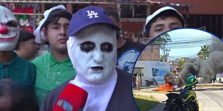 ¡Molote! Protesta de mototaxistas que exigían legalización, terminó en decomisos y quema de llantas