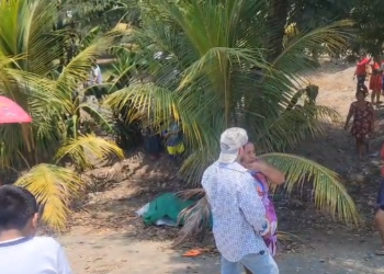 ¡No logró cruzar la calle! Joven perece arrollado por bus en El Progreso