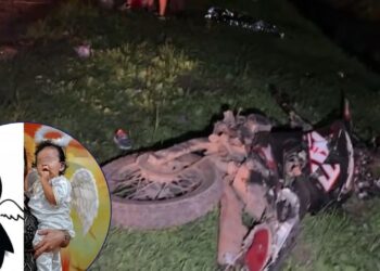 Accidente Yojoa bebé