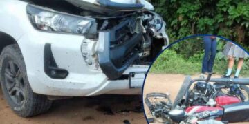 ¡Más tragedias en moto! Una persona sin vida, tras brutal choque en Subirana, Yoro