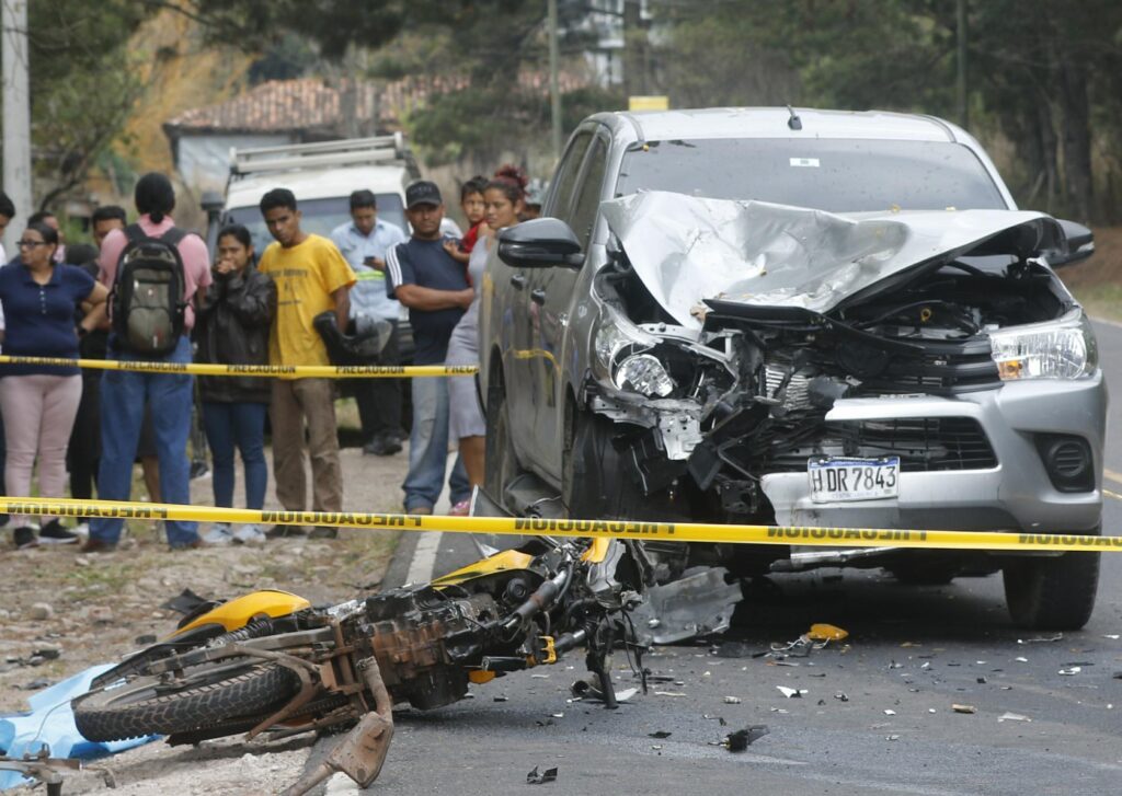Accidentes viales son la principal causa de muerte en Honduras, arrebatando la vida de al menos 856 personas en lo que va del 2026