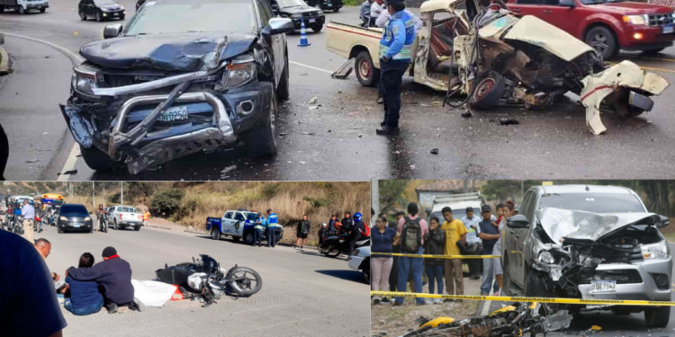 ¡Cifras alarmantes en Honduras! Casi 7 mil accidentes dejan al menos 856 fallecidos en lo que va del año.