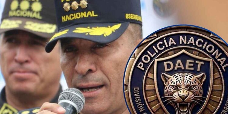 “Con la DAET vamos a erradicar la extorsión”, asegura el jefe de la Policía Nacional