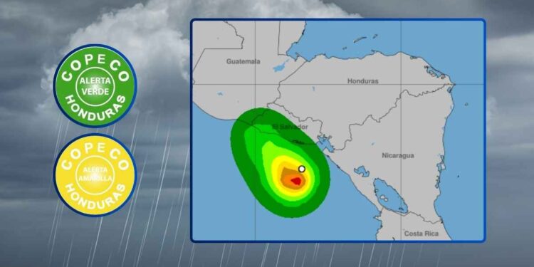 Cristina seguirá dejando lluvias y vientos en gran parte de Honduras: Alertas siguen vigentes