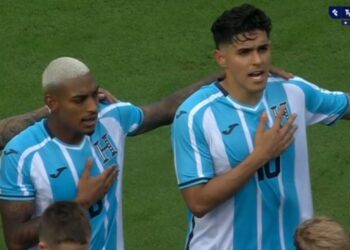 Con Gol de Lautaro Martínez, Argentina le está ganando 1-0 a Honduras en el amistoso en el Kyle Field de Texas