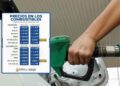 Importantes rebajas experimentarán los combustibles la próxima semana