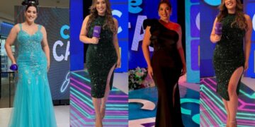 Carolina Lanza brilló con elegancia y glamour durante toda la temporada de Cante Como Canta Mamá HCH 2026