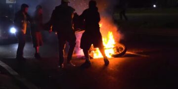 Por andar haciendo piques, motociclista casi amanece en la morgue | Móvil Emergencia TGU
