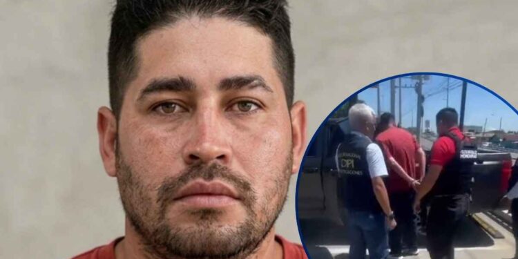 Se entrega a la justicia Daniel Meraz, acusado de matar a su esposa frente a sus hijos en Cortés