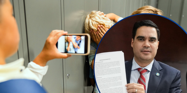 Diputado presenta iniciativa para crear una ley integral para la prevención de acoso escolar